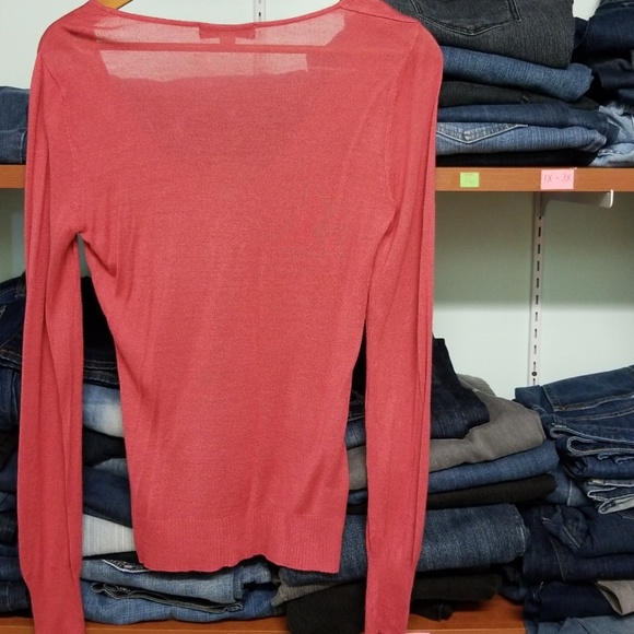 Caslon light v neck sweater - Picture 4 of 6